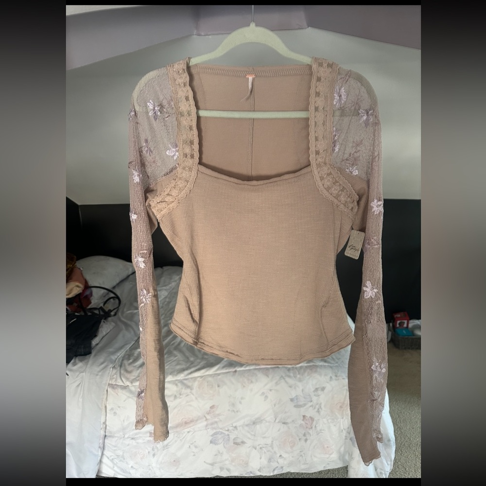 Tan long sleeve